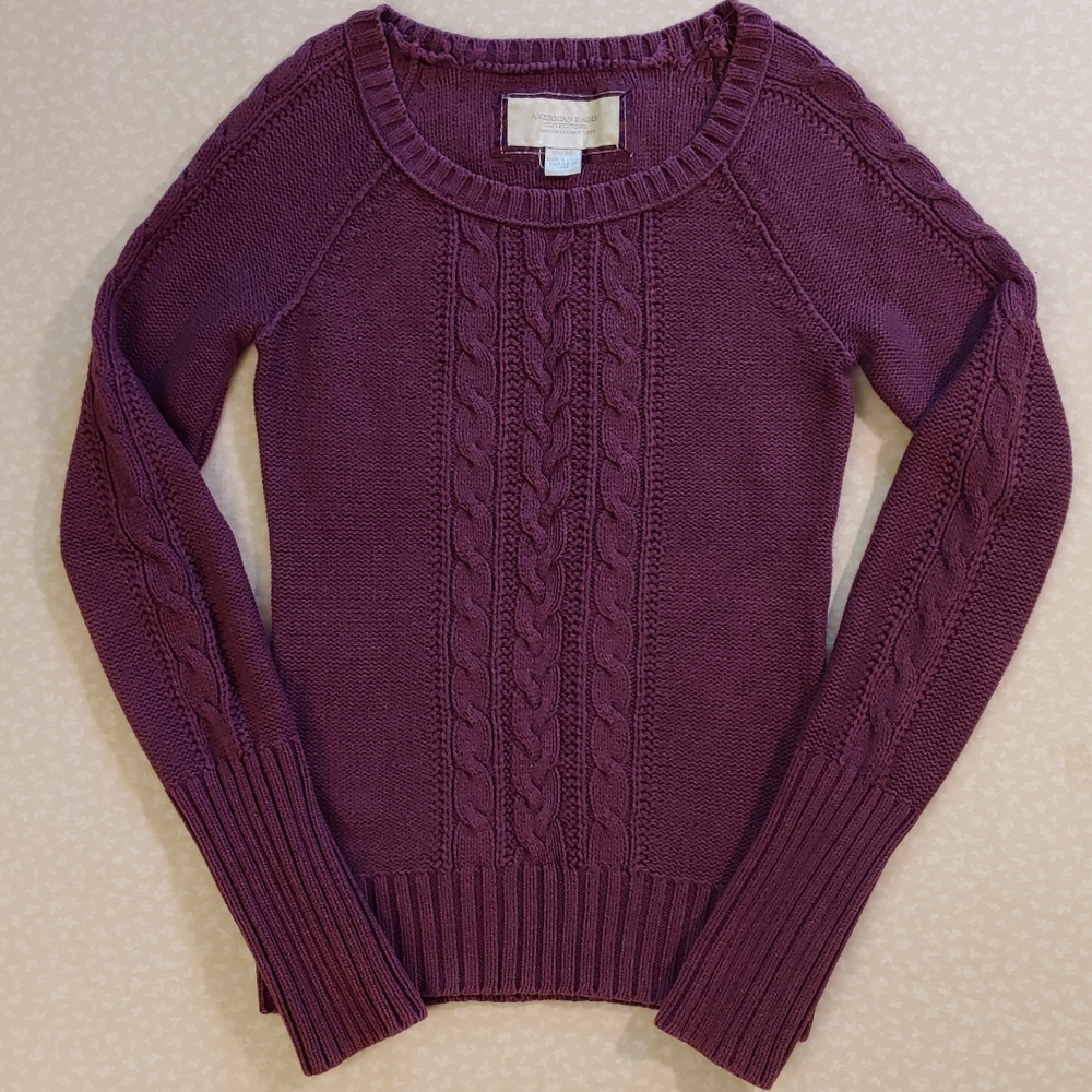 American Eagle Outfitters Cable Knit Sweater